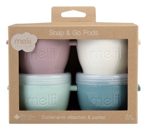 Melii - Luxe Snap & Go Pods 180ml (Set of 4)