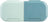 Melii - Luxe 2-Compartment Snack Containers Blue Mint (Set of 2)