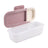 Melii - Luxe Dip Container Pink Ivory
