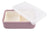 Melii - Luxe Silicone Bento Box with Dividers 700ml Pink Ivory