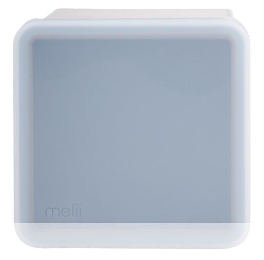 Melii - Luxe Silicone Sandwich Container 790ml Blue