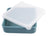 Melii - Luxe Silicone Sandwich Container 790ml Blue