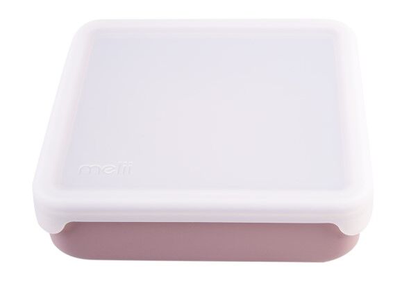 Melii - Luxe Silicone Sandwich Container 790ml Pink