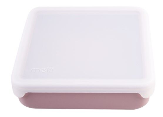 Melii - Luxe Silicone Sandwich Container 790ml Pink