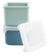 Melii - Luxe Silicone Snack Containers 236ml Blue Mint (Set of 2)