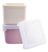 Melii - Luxe Silicone Snack Containers 236ml Pink Ivory (Set of 2)