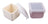Melii - Luxe Silicone Snack Containers 236ml Pink Ivory (Set of 2)
