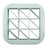 Melii - Luxe Bite Size Sandwich Cutters Blue Mint (Set of 2)