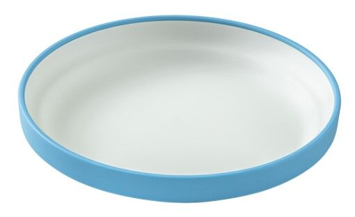 Omie - Toddler Plate & Divider Blue