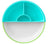 Omie - Toddler Plate & Divider Green