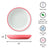 Omie - Toddler Plate & Divider Pink