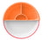 Omie - Toddler Plate & Divider Pink