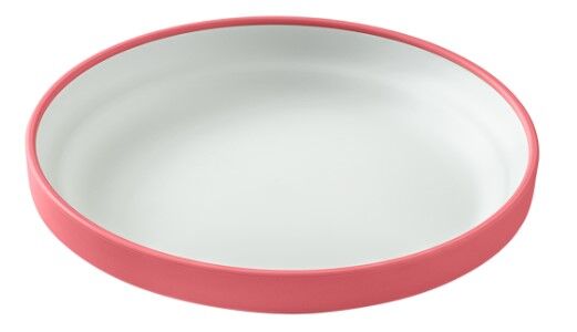 Omie - Toddler Plate & Divider Pink
