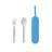 Omie - OmieBox UP Pod & Utensil Set 3pc Azure