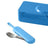Omie - OmieBox UP Pod & Utensil Set 3pc Azure