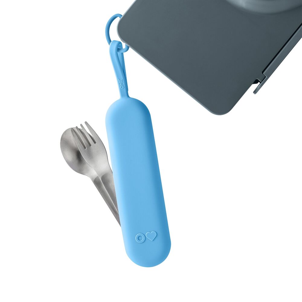 Omie - OmieBox UP Pod & Utensil Set 3pc Azure
