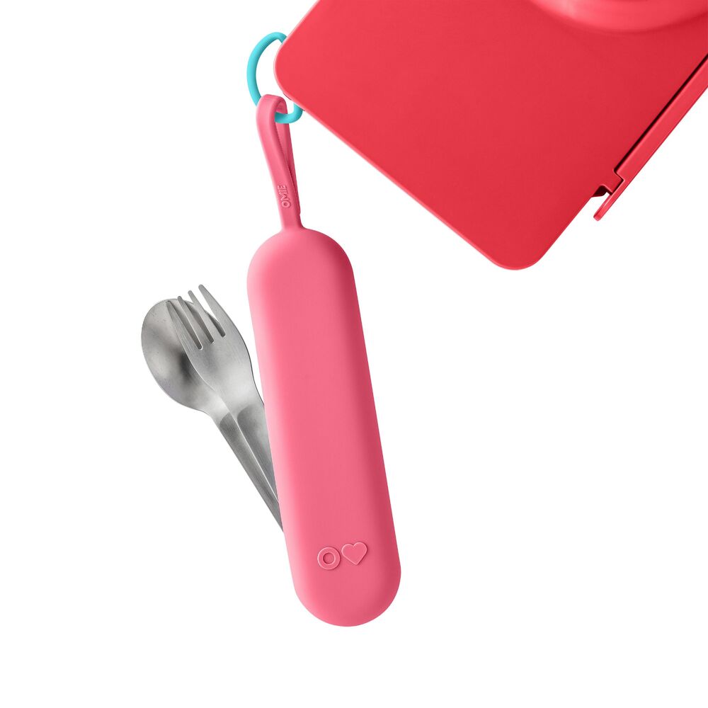 Omie - OmieBox UP Pod & Utensil Set 3pc Blush