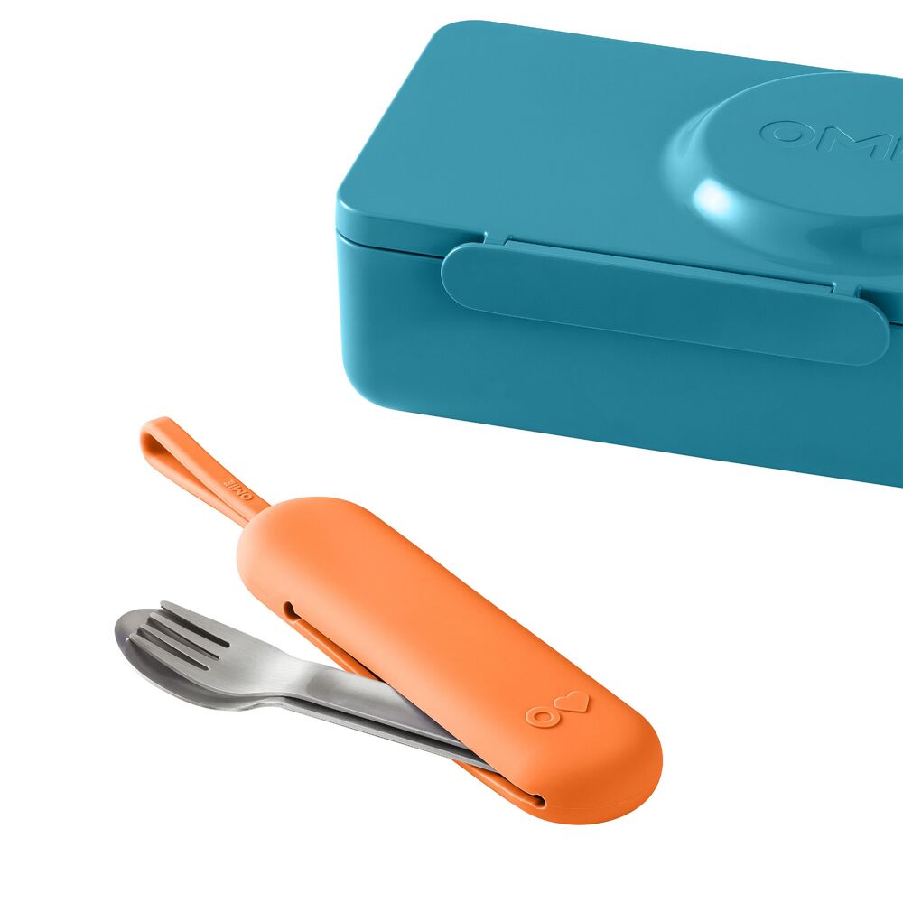 Omie - OmieBox UP Pod & Utensil Set 3pc Sunny