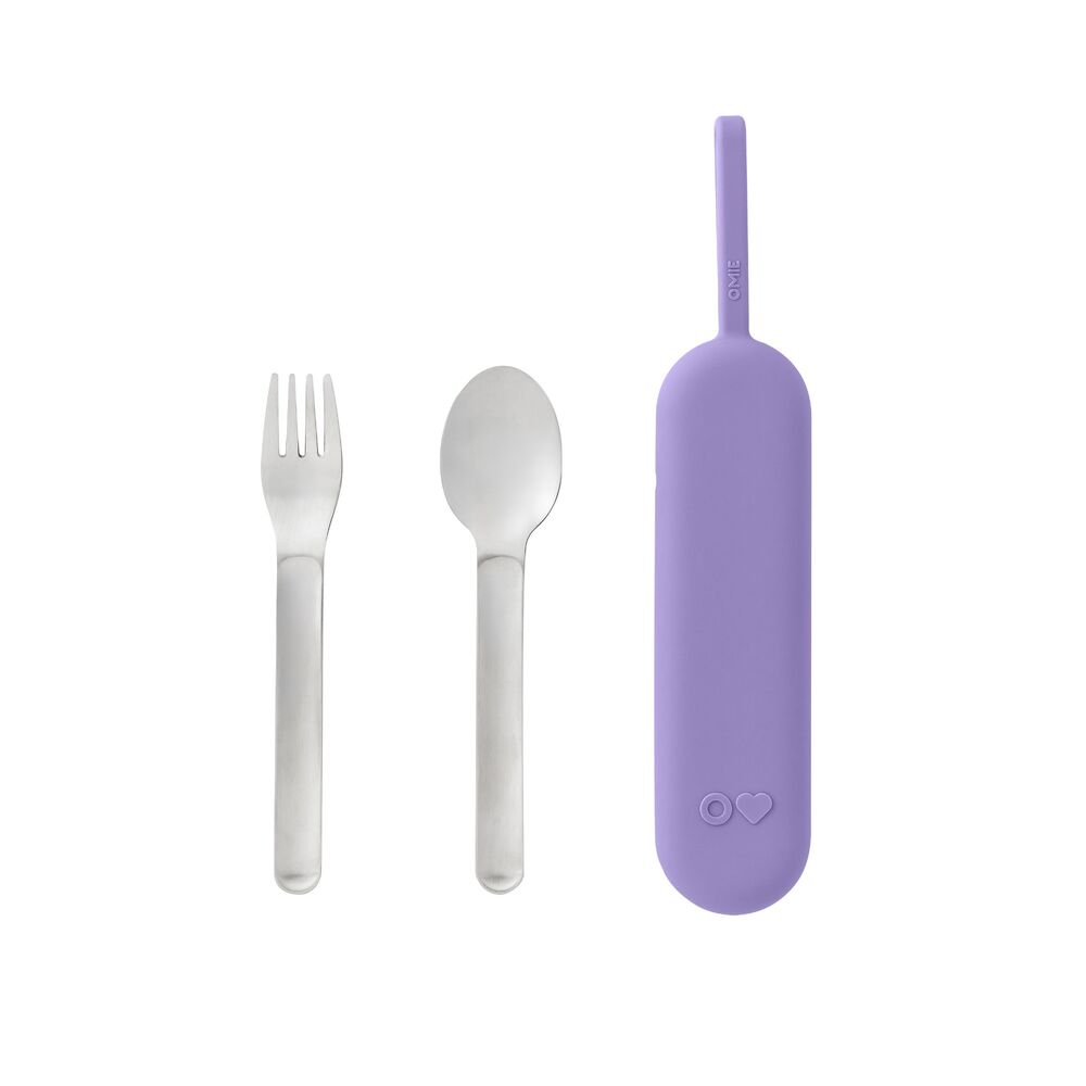 Omie - OmieBox UP Pod & Utensil Set 3pc Violet