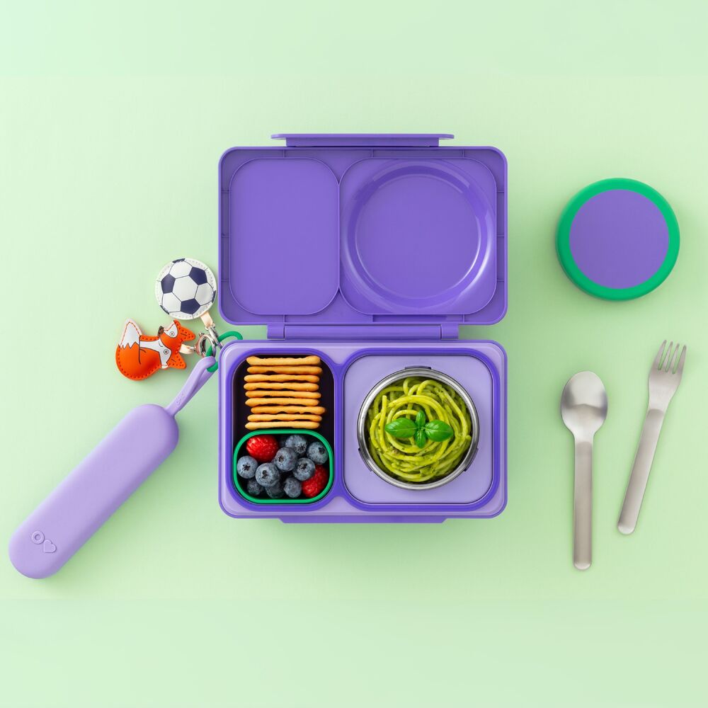 Omie - OmieBox UP Pod & Utensil Set 3pc Violet
