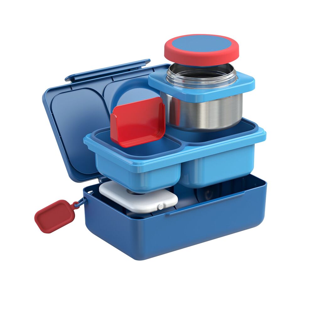 Omie - OmieBox UP Hot & Cold Bento Box Cosmic Blue