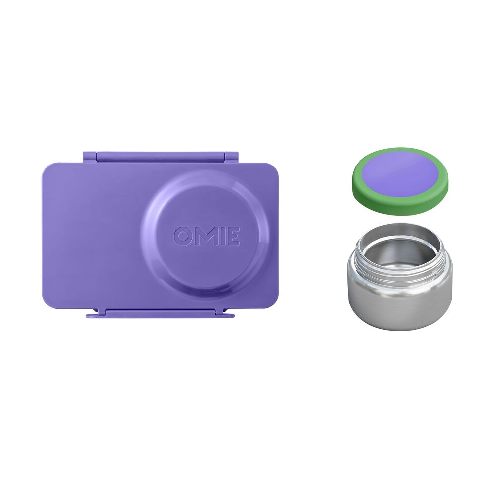 Omie - OmieBox UP Hot & Cold Bento Box Galaxy Purple