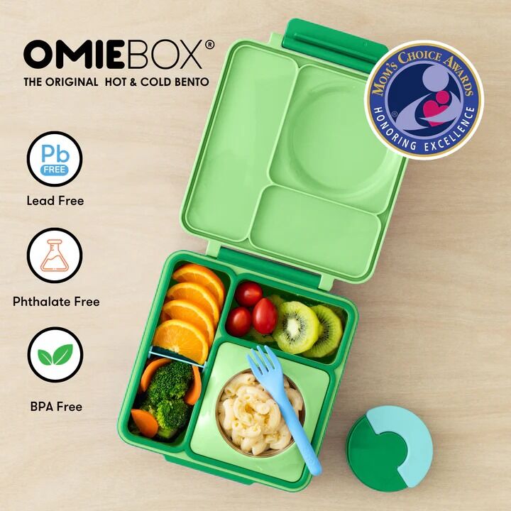 Omie - OmieBox Hot & Cold Bento Box Apple Green