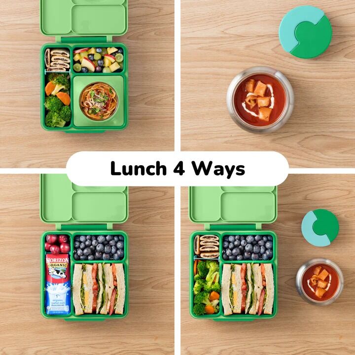 Omie - OmieBox Hot & Cold Bento Box Apple Green