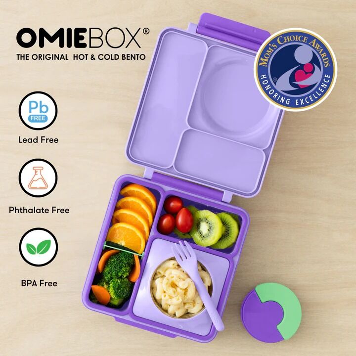 Omie - OmieBox Hot & Cold Bento Box Lilac Purple