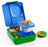 Omie - OmieBox Hot & Cold Bento Box Monster Blue