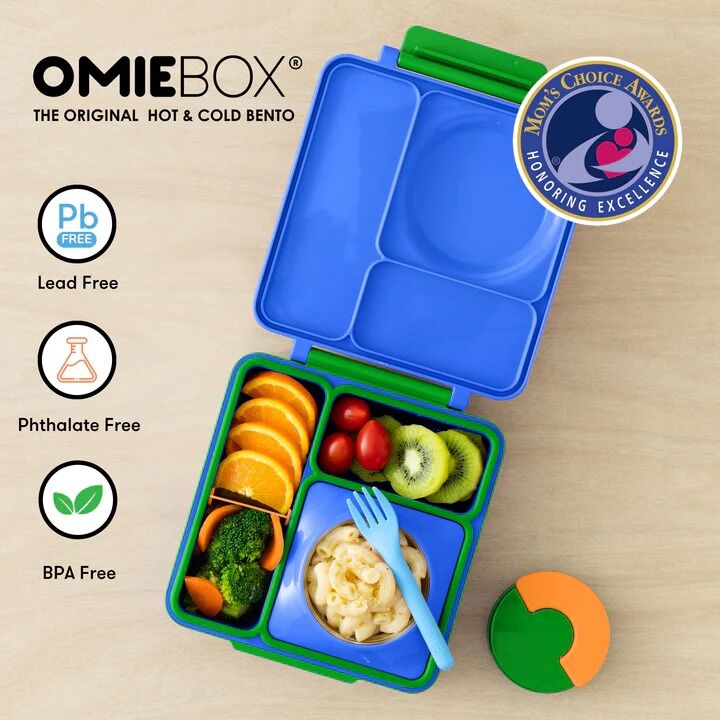 Omie - OmieBox Hot & Cold Bento Box Monster Blue