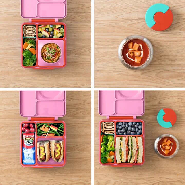 Omie - OmieBox Hot & Cold Bento Box Pink Berry