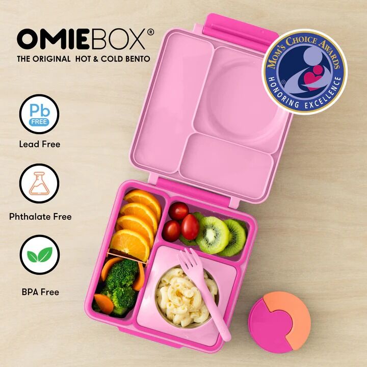 Omie - OmieBox Hot & Cold Bento Box Pixie Pink