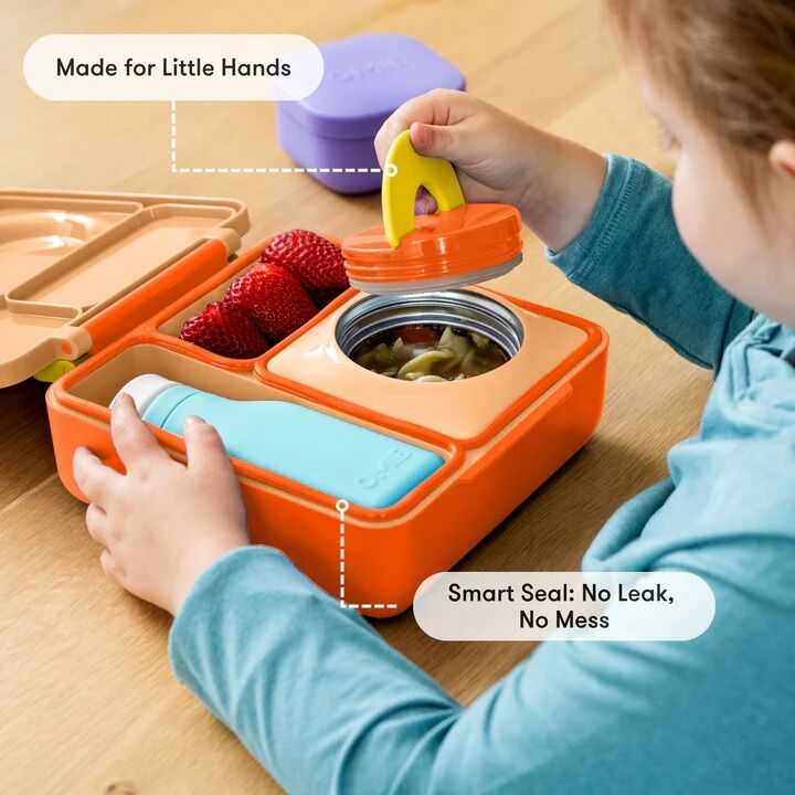 Omie - OmieBox Hot & Cold Bento Box Poppy Orange