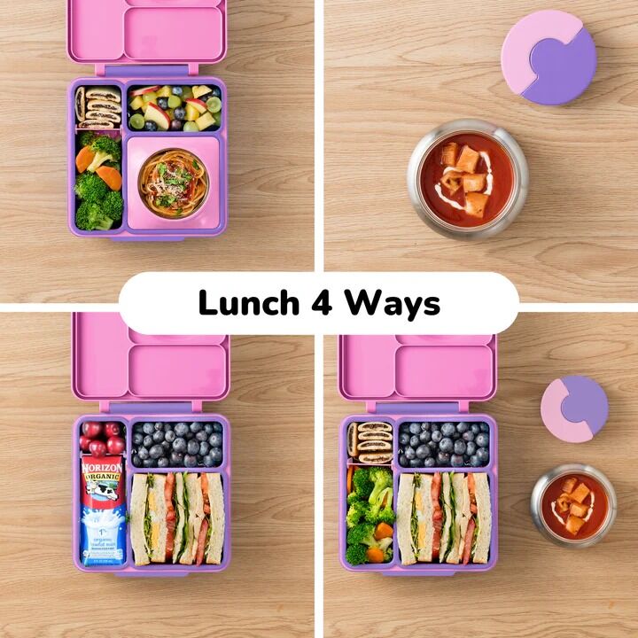 Omie - OmieBox Hot & Cold Bento Box Unicorn Pink