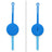 Omie - OmiePod Cutlery Set 3pc Capri Blue
