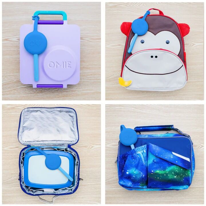 Omie - OmiePod Cutlery Set 3pc Capri Blue