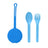 Omie - OmiePod Cutlery Set 3pc Capri Blue