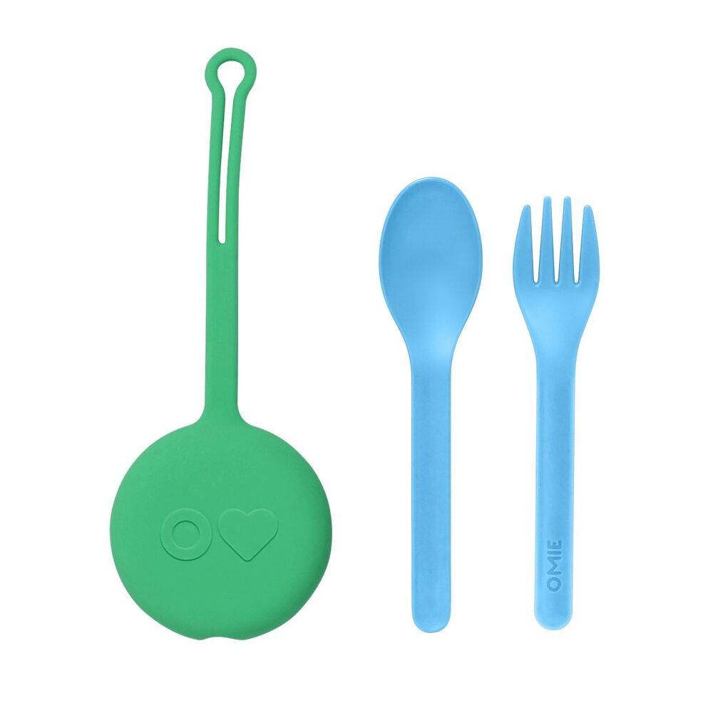Omie - OmiePod Cutlery Set 3pc Mint Green