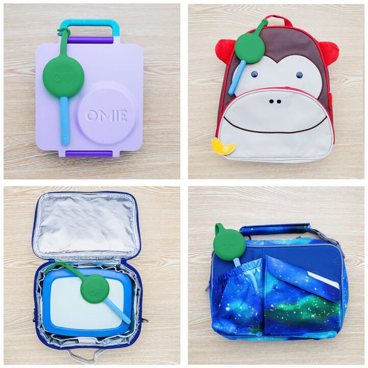 Omie - OmiePod Cutlery Set 3pc Mint Green