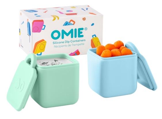 Omie - OmieDip Silicone Containers (Set of 2) Blue Mint