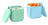 Omie - OmieDip Silicone Containers (Set of 2) Blue Mint