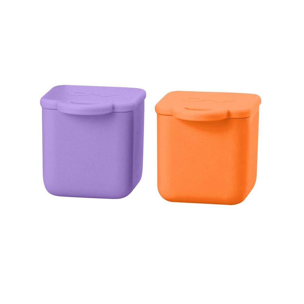Omie - OmieDip Silicone Containers (Set of 2) Purple Orange