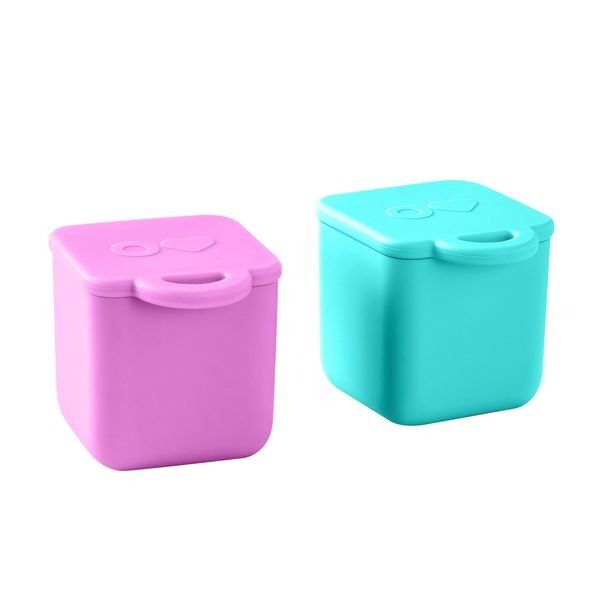 Omie - OmieDip Silicone Containers (Set of 2) Pink Teal