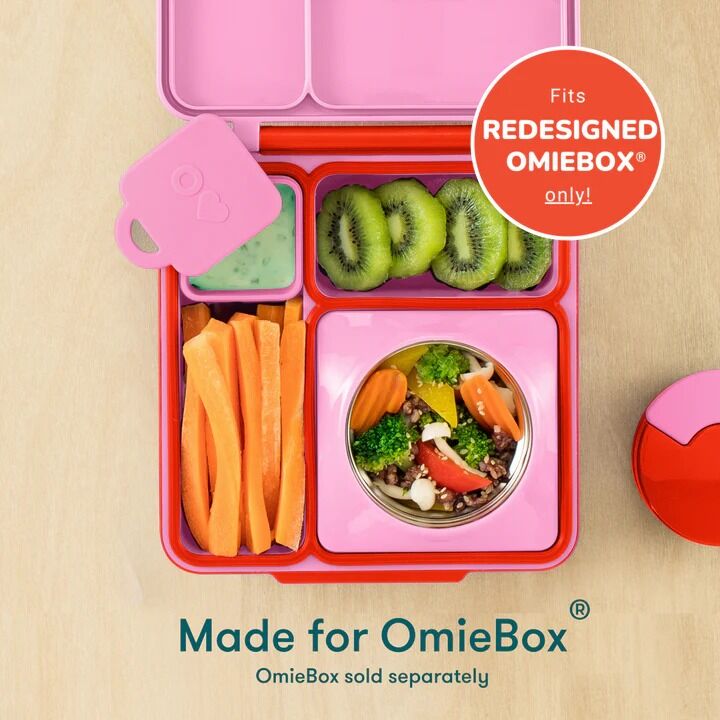Omie - OmieDip Silicone Containers (Set of 2) Pink Teal
