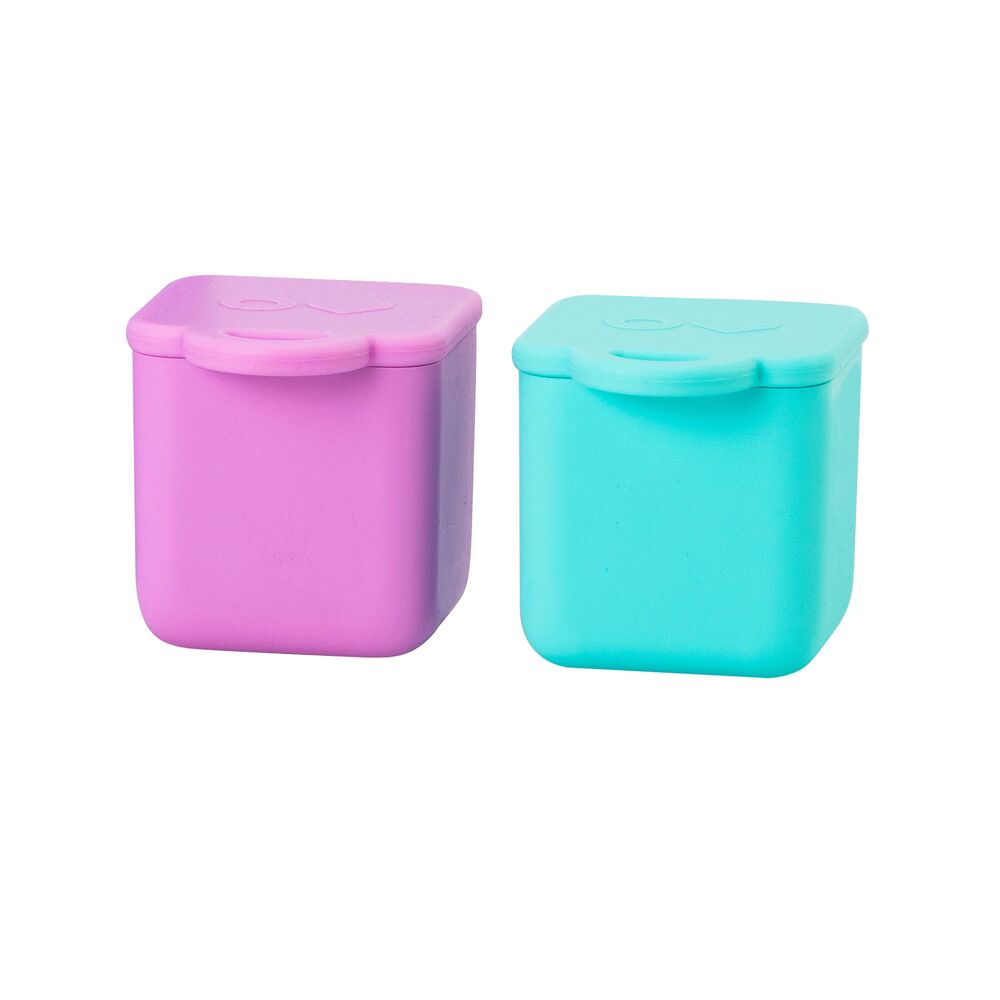 Omie - OmieDip Silicone Containers (Set of 2) Pink Teal