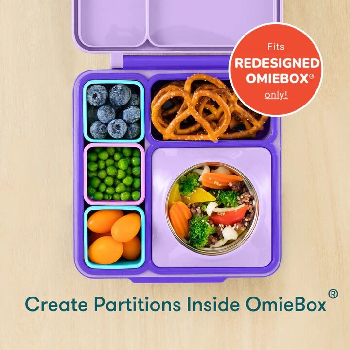 Omie - OmieDip Silicone Containers (Set of 2) Pink Teal