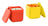 Omie - OmieDip Silicone Containers (Set of 2) Yellow Red