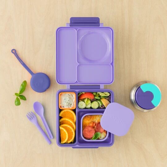 Omie - OmieSnack Silicone Container Purple