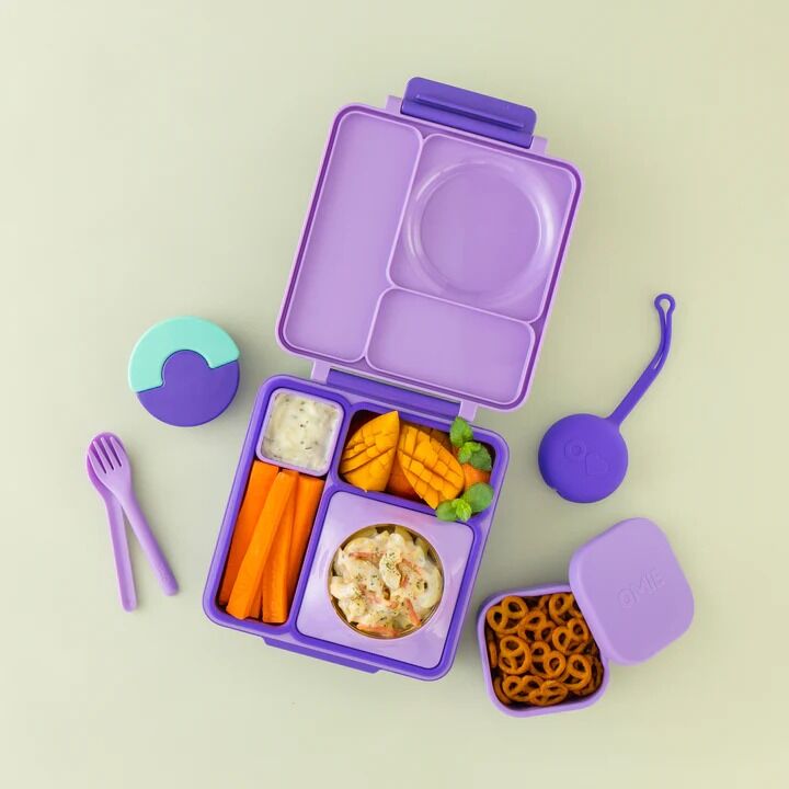 Omie - OmieSnack Silicone Container Purple